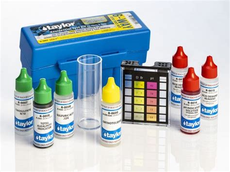 pool chlorine test kit instructions